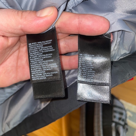 The North Face CARTO TRICLIM coat jacket 2 in 1 dark gray - Picture 6 of 9